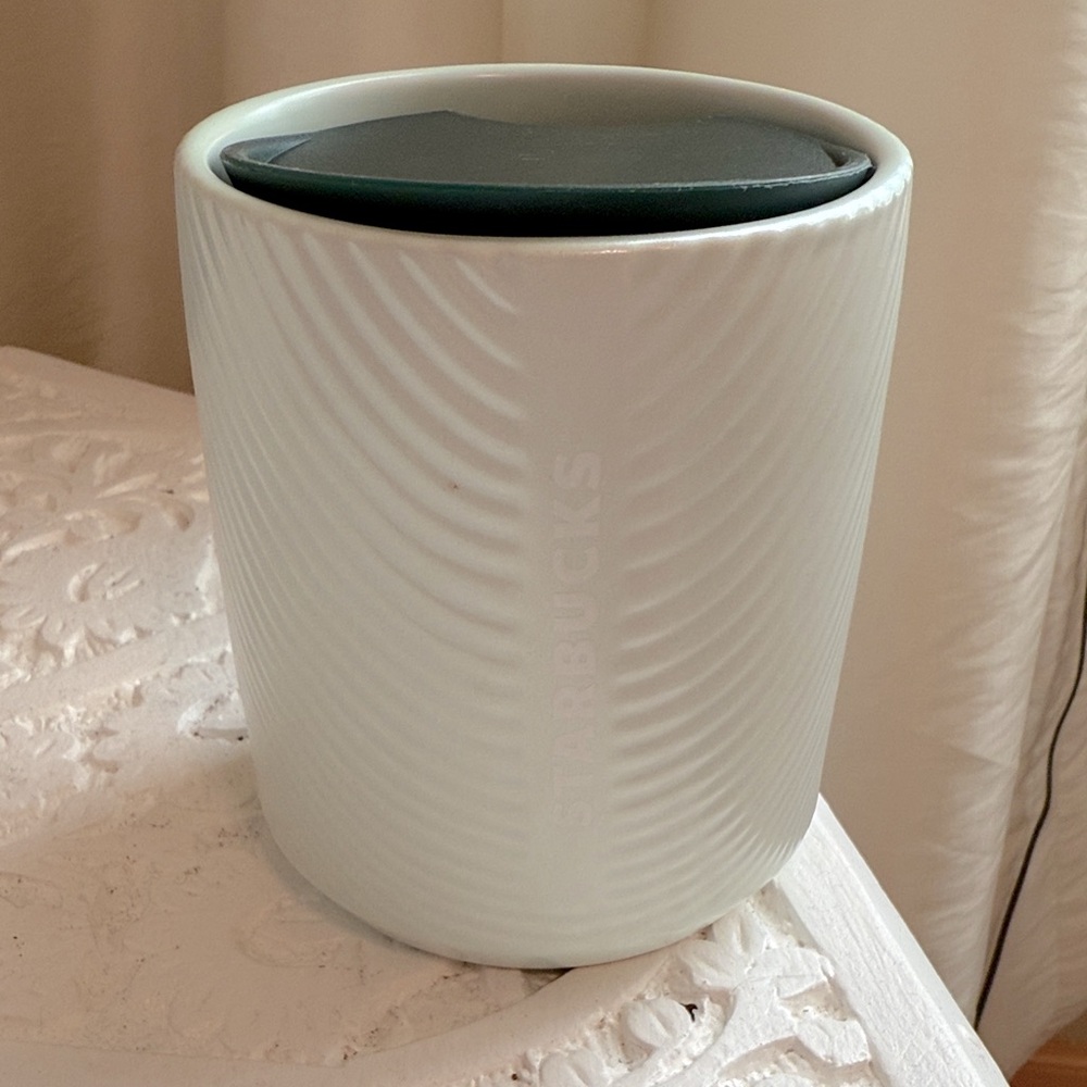 Starbucks Textured coffee cup new mint green